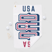 アメリカパパ赤白青 フォーマル ゴルフタオル (インサイチュ)