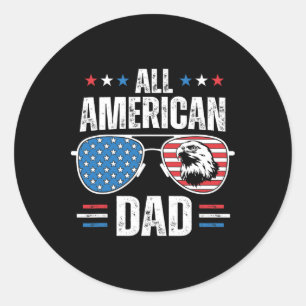 アメリカパパ7月の4th父の日サングルスファミ ラウンドシール