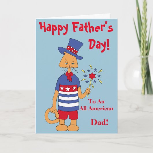 アメリカパパ! カード (正面)