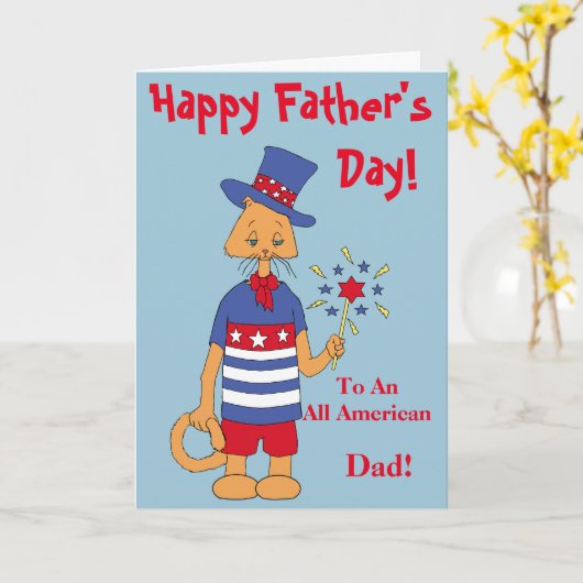 アメリカパパ! カード (黄色い花)