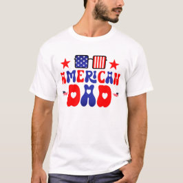 アメリカパパ Tシャツ