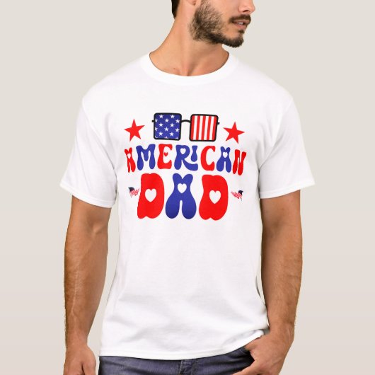 アメリカパパ Tシャツ (正面)