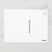 アメリカパンケーキラズベリー&ホワイトチョコレート ポストカード (裏面)