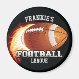 アメリカパーソナライズされたンフットボールの炎のスポーツに名を連ねる マグネット