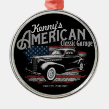 アメリカパーソナライズされたヴィンテージクラシックカーガレージ