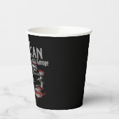 アメリカパーソナライズされたヴィンテージクラシックカーガレージ 紙コップ (左)