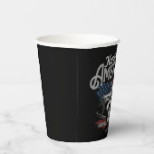 アメリカパーソナライズされたヴィンテージクラシックカーガレージ 紙コップ (右)