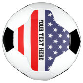 アメリカパーソナライズされた国旗のサッカーボール サッカーボール (回転)
