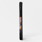 アメリカパーソナライズされた国旗 – 星とストライプ Case-Mate iPhoneケース (裏面/左)