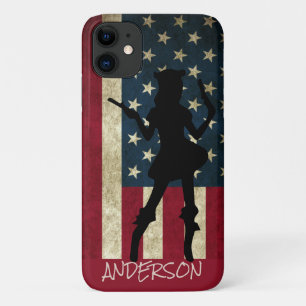 アメリカパーソナライズされた海賊の女性 iPhone 11 ケース