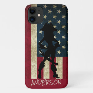 アメリカパーソナライズされた海賊少女 iPhone 11 ケース