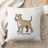 アメリカピットブルテリア クッション (ブランケット)