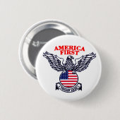 アメリカファーストトランプ2020 缶バッジ (正面&裏面)