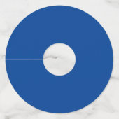 アメリカファーストトランプ2024 ワイングラスタグ (裏面)