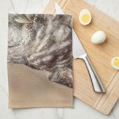 アメリカフクロウ キッチンタオル (四つ折り)