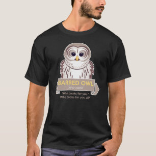 アメリカフクロウ Tシャツ