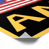 アメリカフラッグポスター ポスター (角)