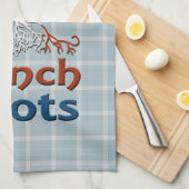 アメリカフランスのルーツ キッチンタオル (四つ折り)