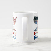 アメリカフランスのルーツ ジャンボコーヒーマグカップ (裏面)