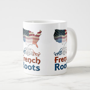 アメリカフランスのルーツ ジャンボコーヒーマグカップ