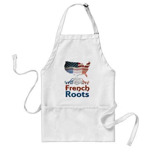 アメリカフランスのルーツ スタンダードエプロン (正面)