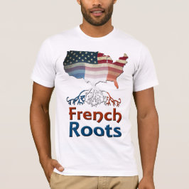 アメリカフランスのルーツ Tシャツ