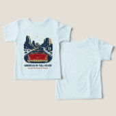 アメリカフルカラーTシャツ (デザイン正面&裏面)