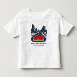 アメリカフルカラーTシャツ トドラーTシャツ