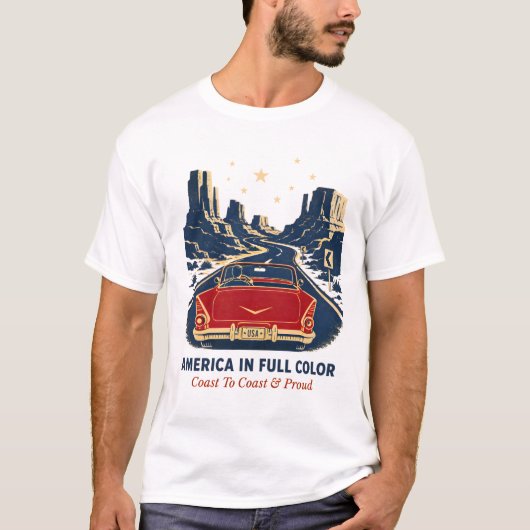 アメリカフルカラーTシャツ Tシャツ (正面)