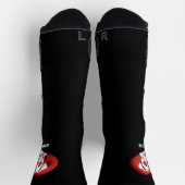 アメリカブルドッグオーナードッグオーバーカスタム文字名 ソックス (上部)