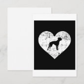 アメリカブルドッグハート犬 出欠カード (正面/裏面)