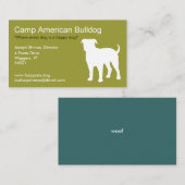 アメリカブルドッグ 名刺 (正面/裏面)