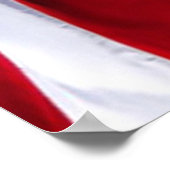 「アメリカプライド威厳のある:愛国心のあるワシ ポスター (角)