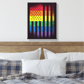 アメリカプライド グランジ キャンバスプリント (インサイチュ (寝室))