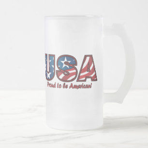 アメリカプライド フロストグラスビールジョッキ