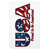 アメリカプライド マグネット (縦)