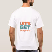 アメリカプライド – 米国国旗とイーグルTシャツ🇺🇸🦅 Tシャツ (裏面)