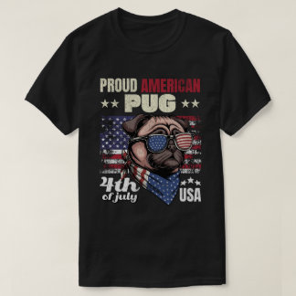 アメリカプードル愛好家のための独立記念日ギフト Tシャツ