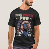 アメリカプードル愛好家のための独立記念日ギフト Tシャツ (正面)
