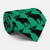 アメリカヘラジカのタイ ネクタイ (ロール)