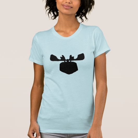 アメリカヘラジカのティー Tシャツ (正面)