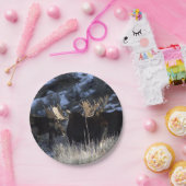 アメリカヘラジカのパック ペーパープレート (パーティー)