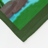 アメリカヘラジカのフリースブランケットを食べること フリースブランケット (角)