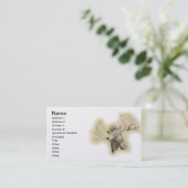 アメリカヘラジカのヘッドスケッチ 名刺 (スタンド正面)