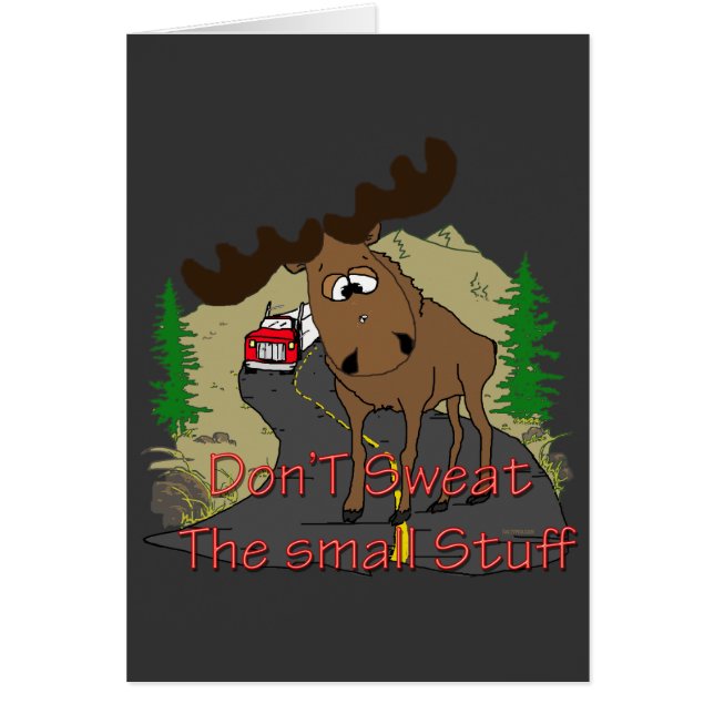 アメリカヘラジカのユーモア (正面)