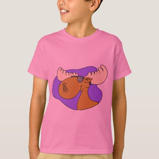 アメリカヘラジカのワイシャツおよびギフト37 Tシャツ (正面)