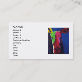 アメリカヘラジカの名刺 名刺