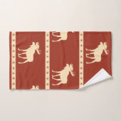 アメリカヘラジカの星 バスタオルセット (ハンドタオル)