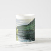 アメリカヘラジカの池-マグ ボーンチャイナマグカップ (正面)