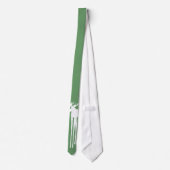 アメリカヘラジカの点滴注入 ネクタイ (裏面)